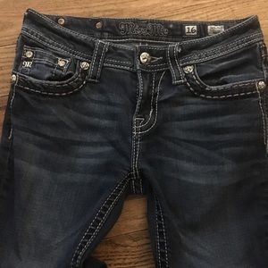 Miss Me size 16 girls jeans like new